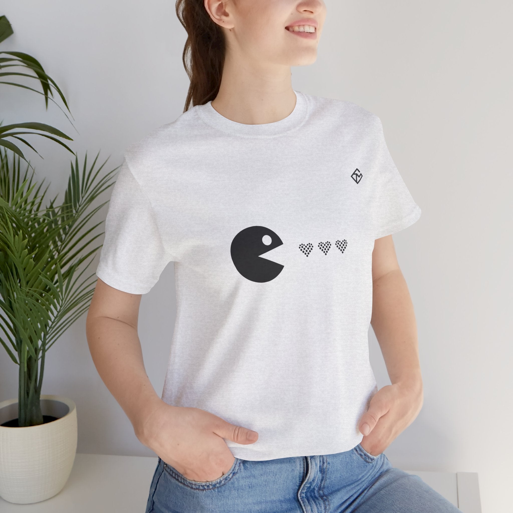 Pac-Man Valentine Light Edition T-shirt