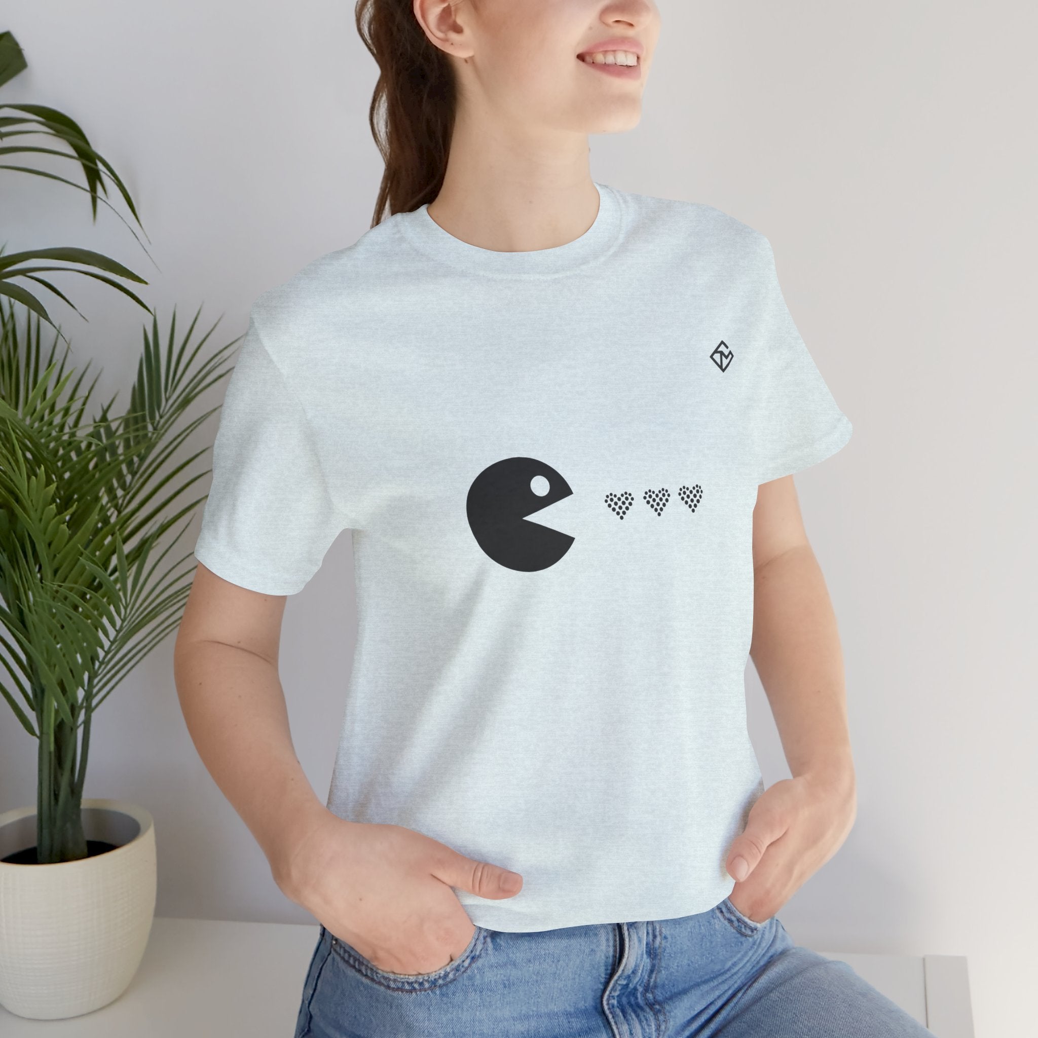 Pac-Man Valentine Light Edition T-shirt