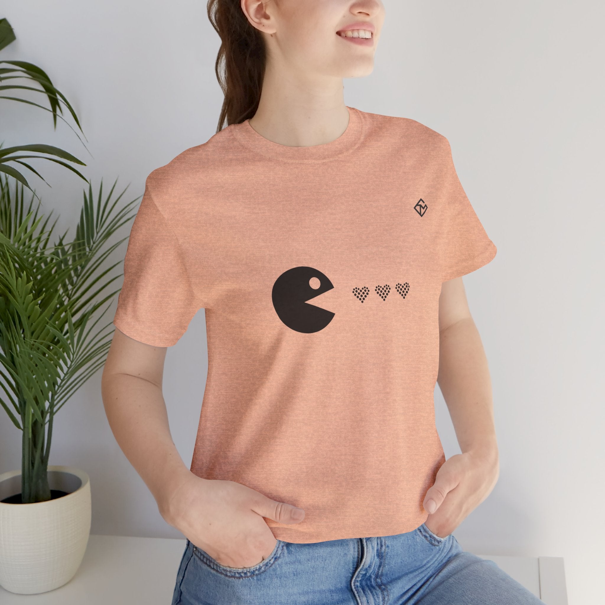 Pac-Man Valentine Light Edition T-shirt